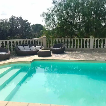 Bright With Pool רוקברון-סור-ארז'נס
